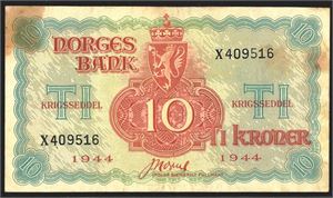 10 kr 1944X London kv. 1