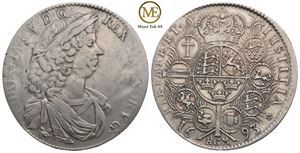 Speceidaler 1693 Christian V. Kv.1/1+