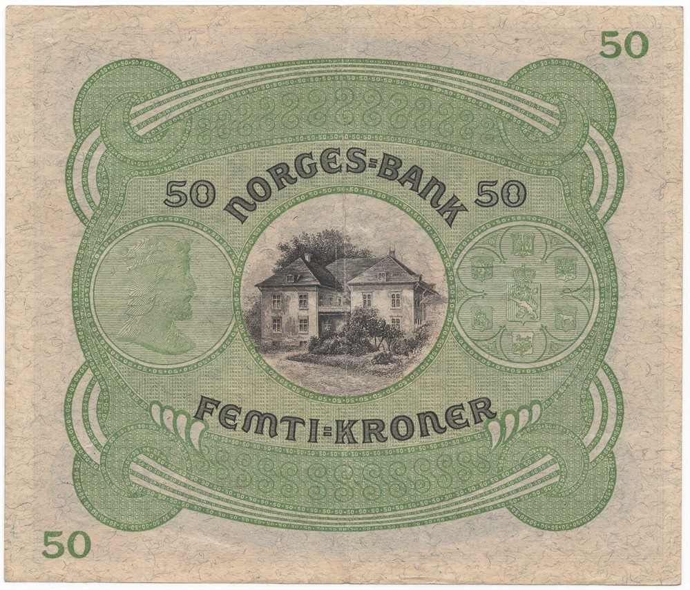 50 kroner 1942 C.4934850. Kv.1+