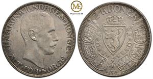 2 kroner 1914 Haakon VII. Kv.01