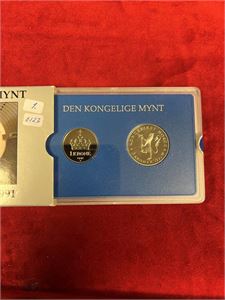 Proofset 1991 10 og 5 kroner