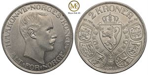 2 kroner 1910 Haakon VII. Kv.0/01