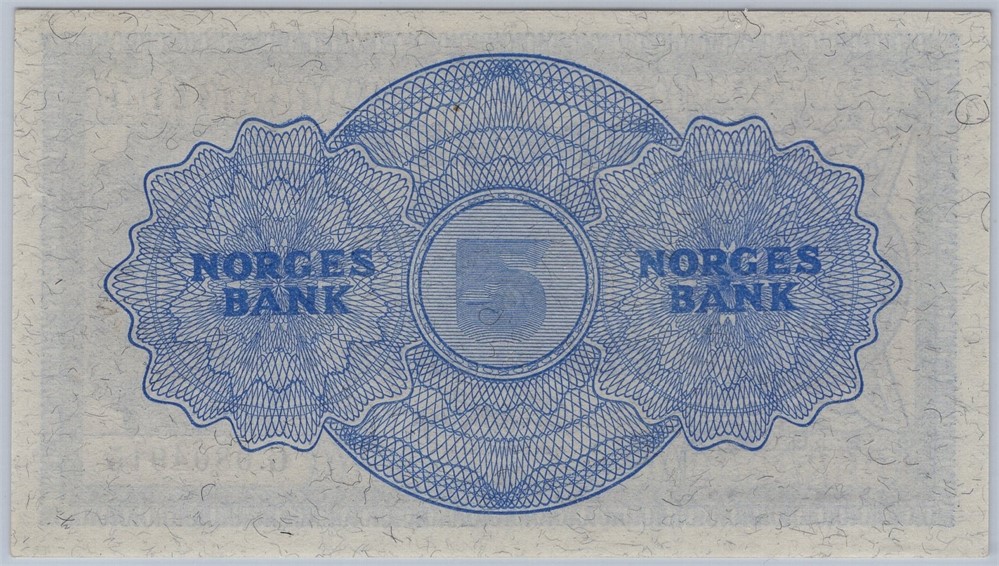 5 kroner 1951 G.0804915. Kv.0