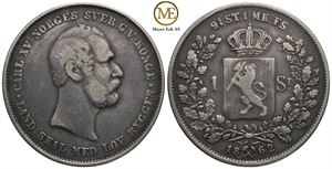 Speciedaler 1862 Carl XV. Kv.1