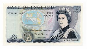 England 5 pound