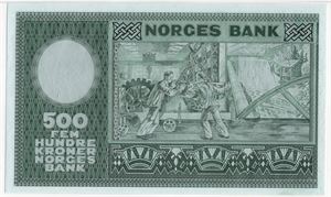 500 kroner 1968 A.3166110. Kv.0