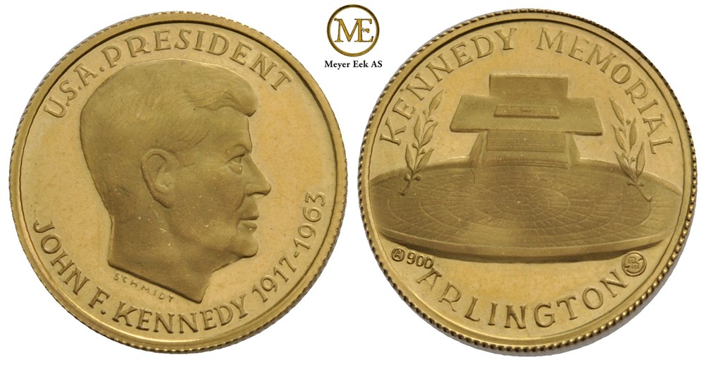 Kennedy Memorial medalje 1963. Kv.0