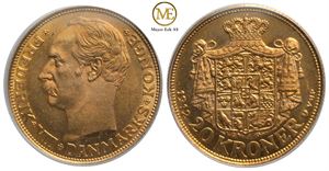 20 kroner 1912 Frederik VIII. MS 66. Kv.0