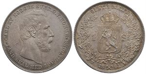 Speciedaler 1864 Carl XV. Kv.0