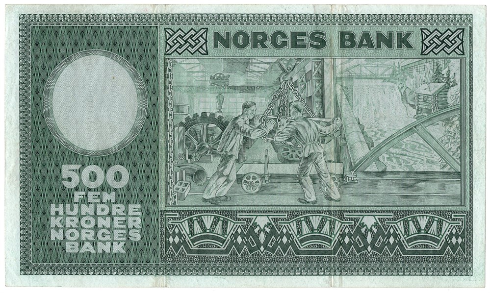 500 kroner 1966 A.2615216. Kv.1/1+