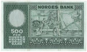 500 kroner 1966 A.2615216. Kv.1/1+