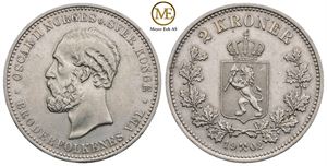 2 kroner 1902 Oscar II. Kv.01
