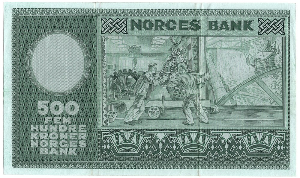 500 kroner 1974 A.5230109. Kv.1/1+