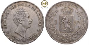 Speciedaler 1846 Oscar I. Kv.1+