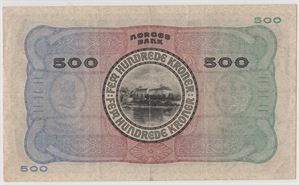500 kroner 1941 A.0340180. Kv.1/1+