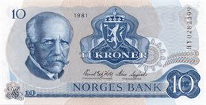 10 kroner 1981 HY erstatning ex. Skanfil 5.10.18