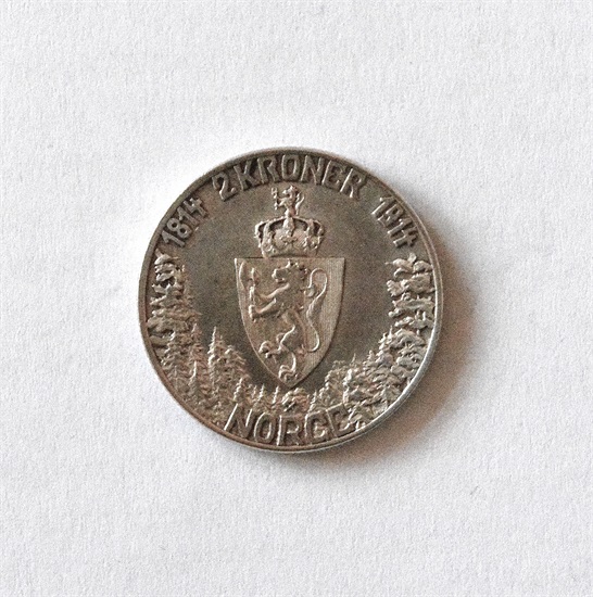 Norge 2 kroner 1914 Mor Norge kv . 01