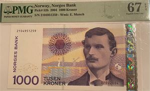 1000 kroner 2004 67 EPQ. Kv.0
