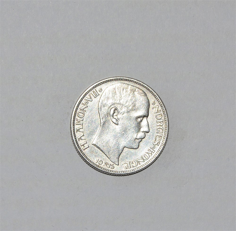 Norge 1 krone 1915 kv. 1+