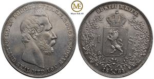 Speciedaler 1864 Carl XIV Johan. Kv.01