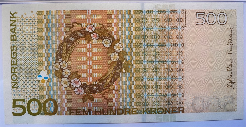 500 kroner 2012. 7 utg. 66 EPQ