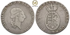 1/3 speciedaler 1800 Christian VII. Kv.1