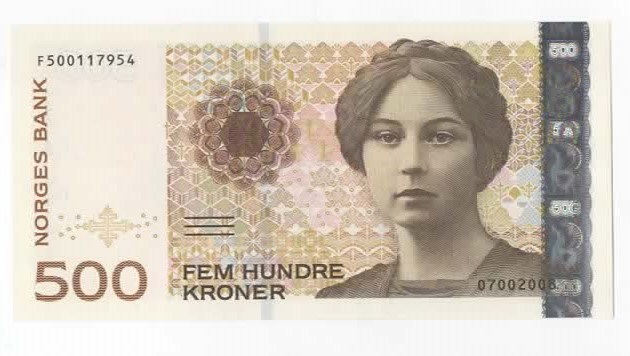 500 kroner 2008 F5 kv. 0