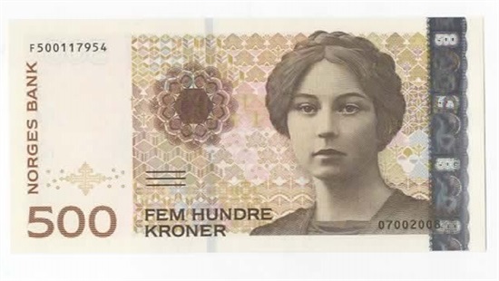 500 kroner 2008 F5 kv. 0