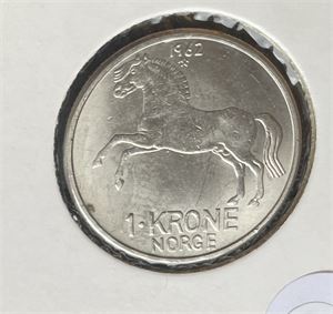 1 krone 1962 Kv.0