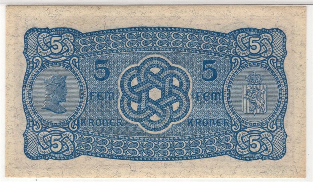 5 kroner 1930 L. Kv.0