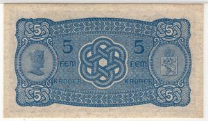 5 kroner 1930 L. Kv.0