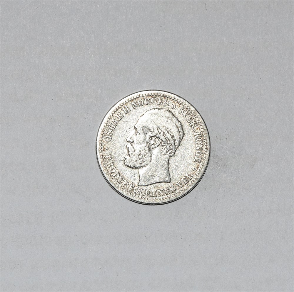 Norge 1 krone 1892 kv. 1