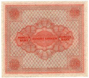 100 kroner 1945 A.6146108. Kv.01