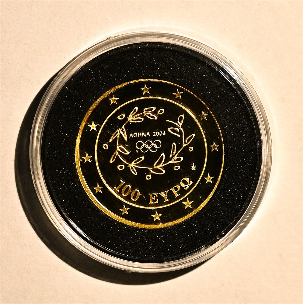 Hellas 100 euro 2004 kv. Proof