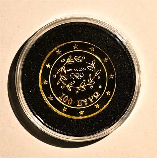 Hellas 100 euro 2004 kv. Proof