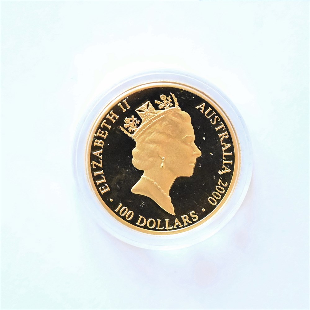 Australia 100 dollar 2000 kv. Proof