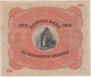 100 kroner 1944 C.4879208. Kv.1/1+