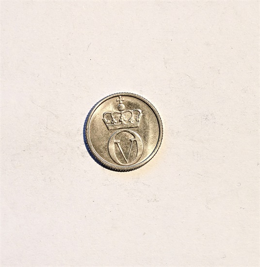 Norge 10 øre 1958 kv. 0
