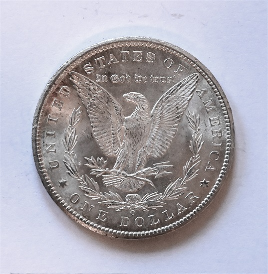 USA Morgan dollar 1899 O kv. 0/01