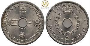 1 krone 1937 Haakon VII. Kv.0/01