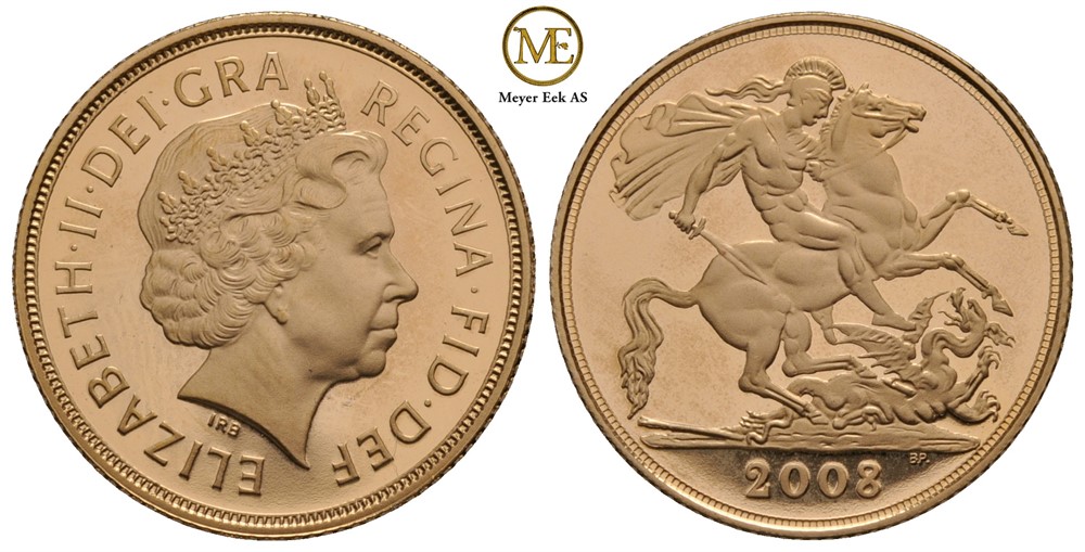 Sovereign 2008 Elisabeth II. Proof