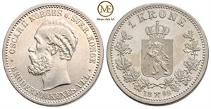 1 krone 1898 Oscar II. Kv.0