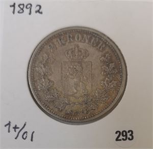 2 kroner 1892