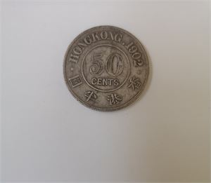 Hong Kong 50 cents 1902