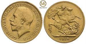 Sovereign 1918 Georg V. Kv.01