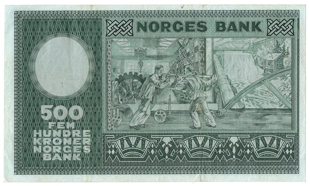 500 kroner 1961 A.1486256. Kv.1