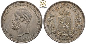 2 kroner 1902 Oscar II. Kv.0/01