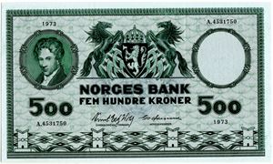 500 kroner 1973 A Kv.01