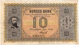 10 kroner 1886 No.6384295. Kv.1+/01