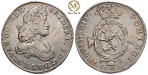 Speciedaler 1669 Frederik III. Kv.1/1+